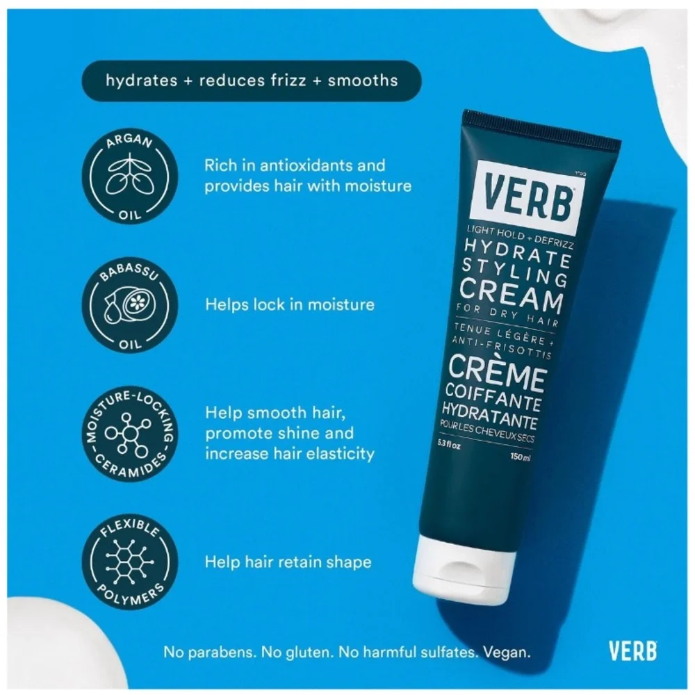Verb Hydrate Styling Cream with Light Hold